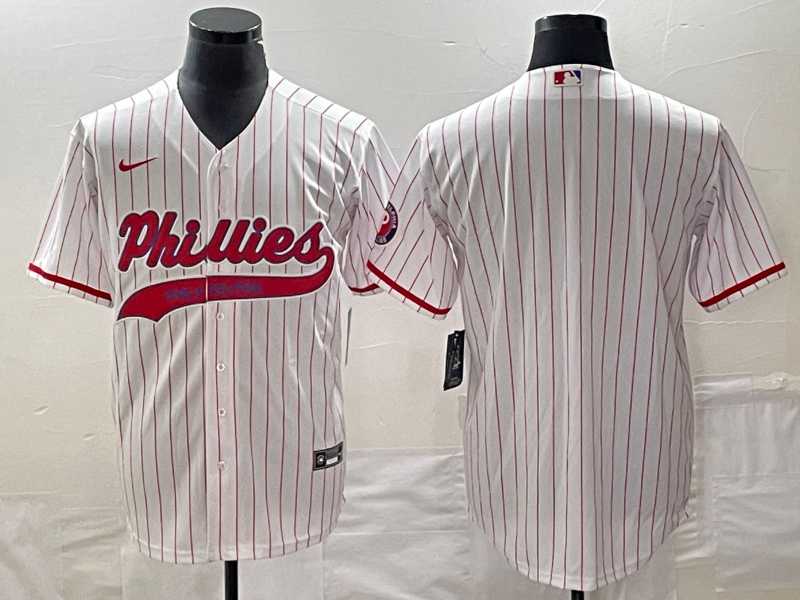Men's Philadelphia Phillies Blank White Pinstripe Cool Base Stitched Baseball Jersey,We sell and wholesale Men's Philadelphia Phillies Blank White Pinstripe Cool Base Stitched Baseball Jersey on line form chian!